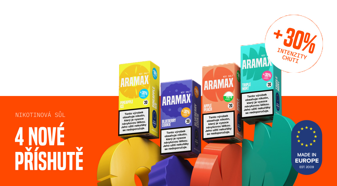 Novinky aramax nové jesenné chute